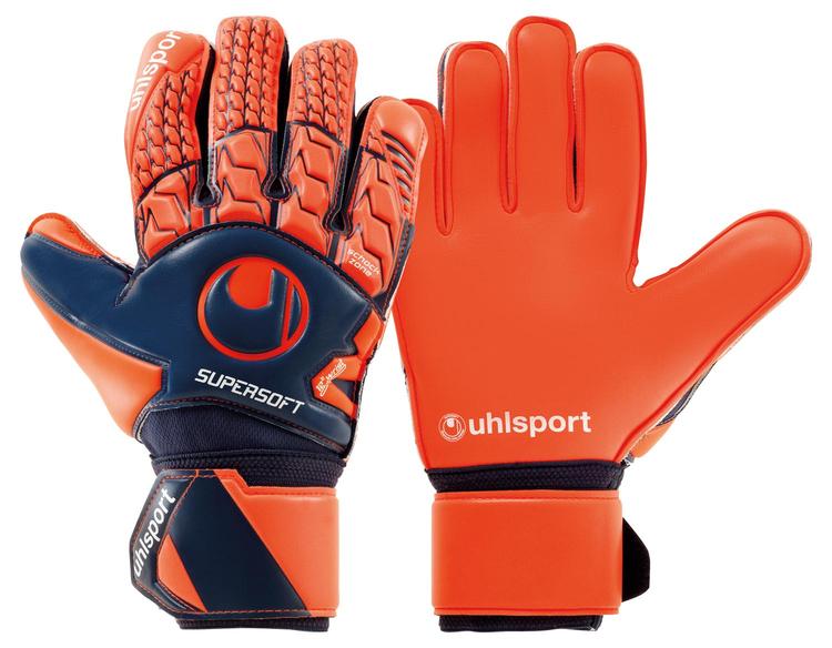 Воротарські рукавиці NEXT LEVEL SUPERSOFT (navy/fluo red) - #1
