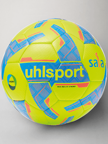 М`яч футзальний Uhlsport SALA LITE 350 SYNERGY (fluo yellow/cyan/fluo red) - #0