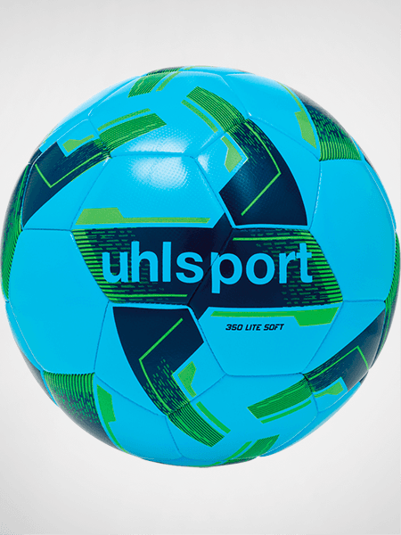 М`яч футбольний LITE SOFT 350 (ice blue/navy/fluo green) - #1