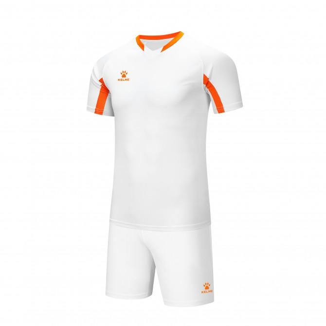 Комплект футбольної форми Kelme біло-оранжевий  к/р LEON 7351ZB1129.9139 - #0