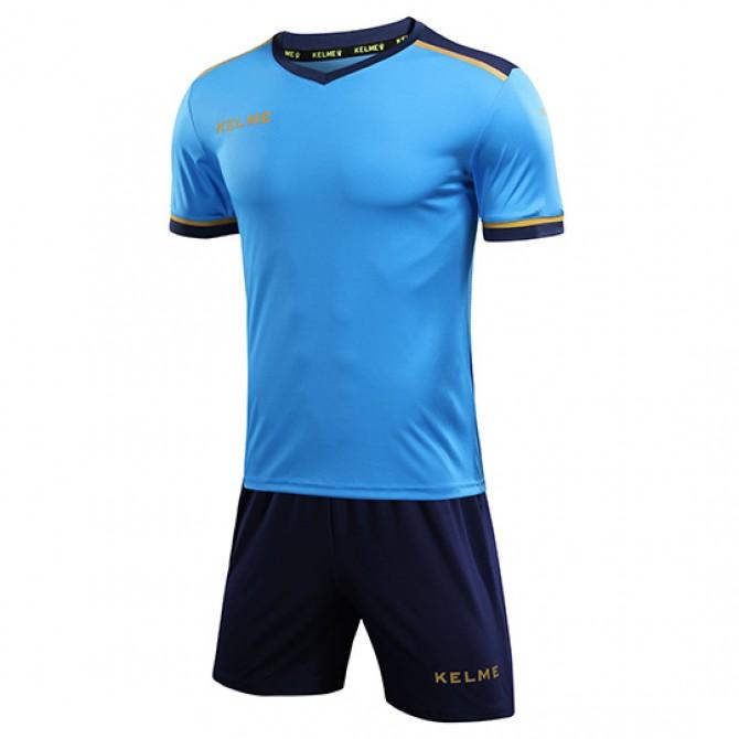 Комплект футбольної форми  Kelme блакитно-т.синій к/р SEGOVIA 8351ZB1158.9996 - #0