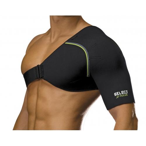 Бандаж для плеча SELECT 6500 Shoulder support (228) чорн/зел, XXXL - #0