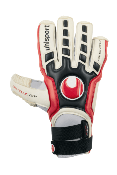Воротарські рукавиці FANGHAND ABSOLUTGRIP ADVANCED (white/black/red) - #1
