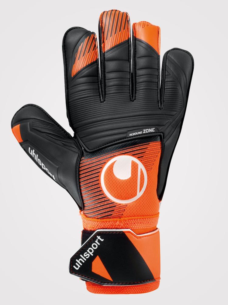 Воротарські рукавиці uhlsport Soft Resist+ (fluo orange/black/white) - #1