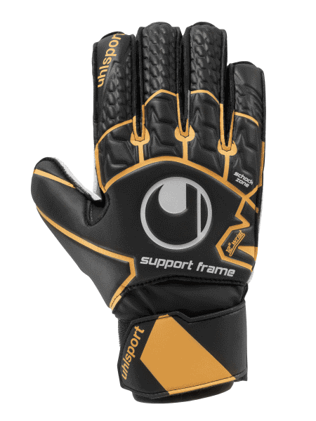Воротарські рукавиці UHLSPORT SOFT RESIST SF (black/fluo orange/white) - #1