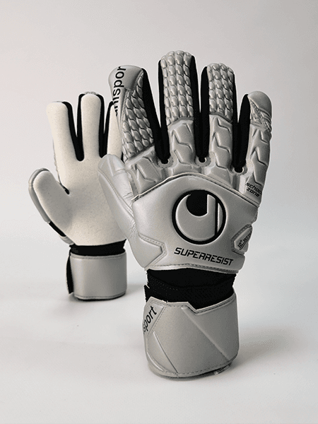 Воротарські рукавиці SUPER RESIST HN JUNIOR #249 (white/silver) - #1