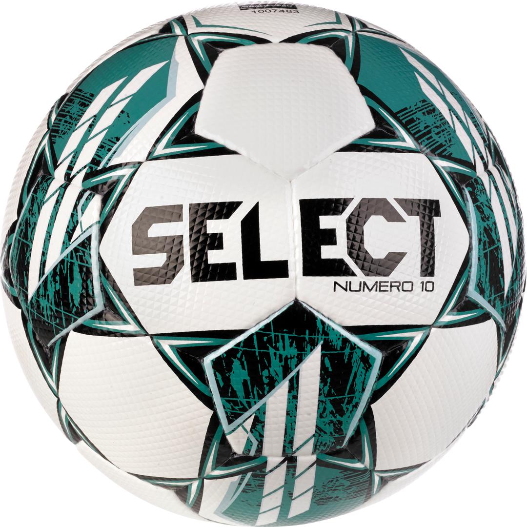 М'яч футбольний SELECT NUMERO 10 FIFA Quality Pro v23,  (314) біл/зелен, 5 - #0